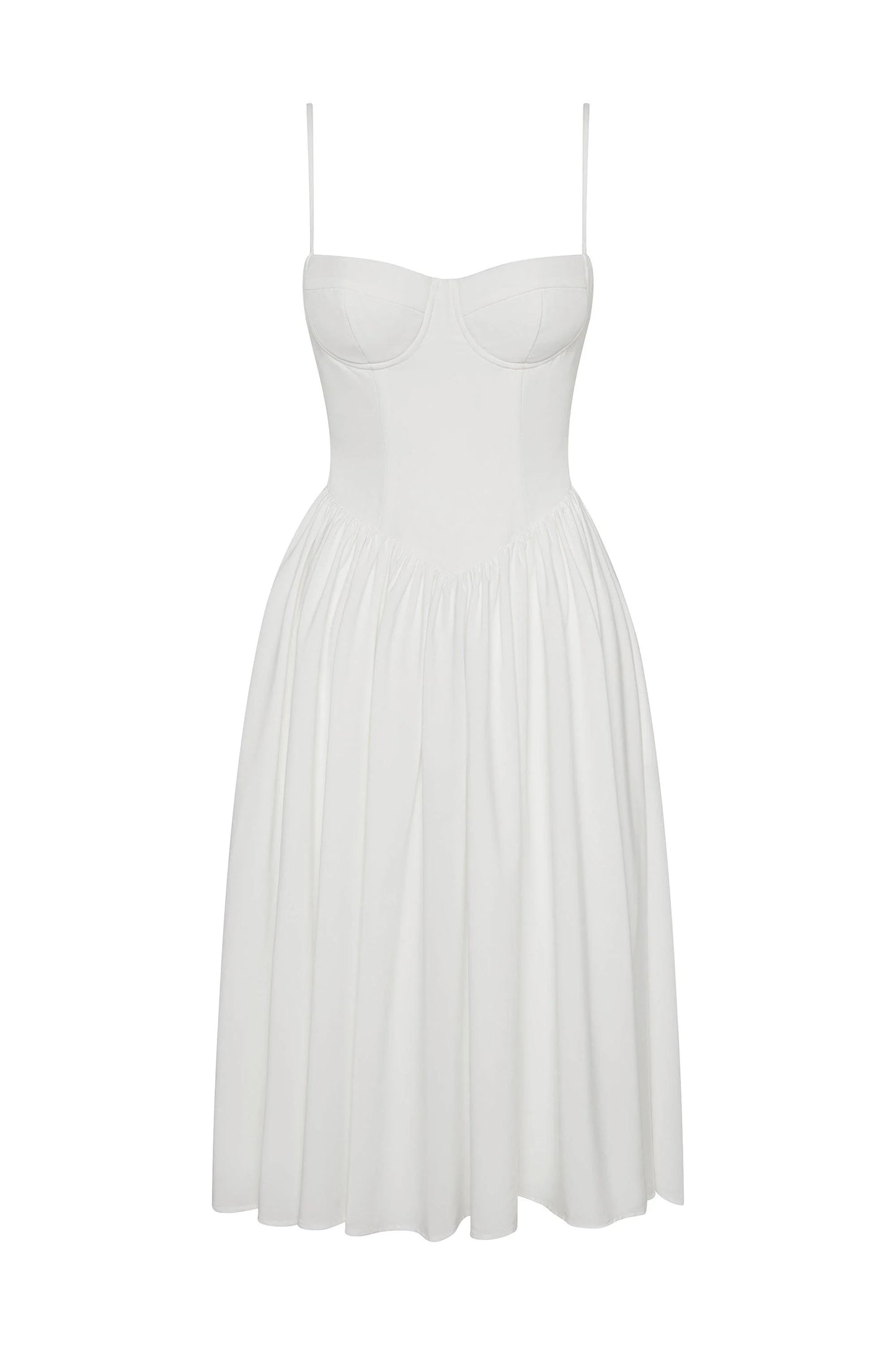 Bustier Midi Dress