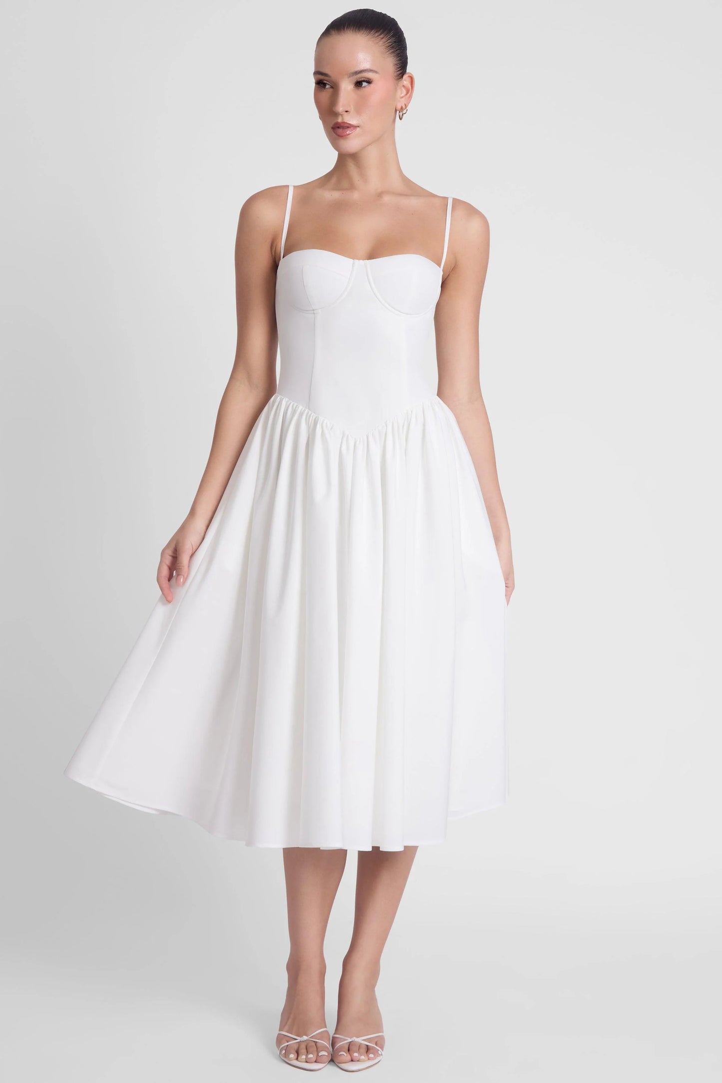 Bustier Midi Dress