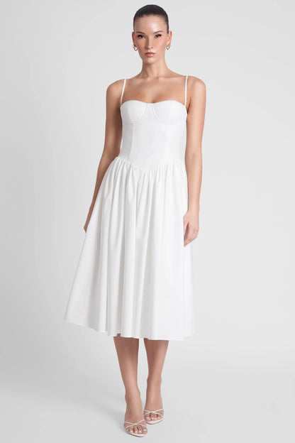 Bustier Midi Dress