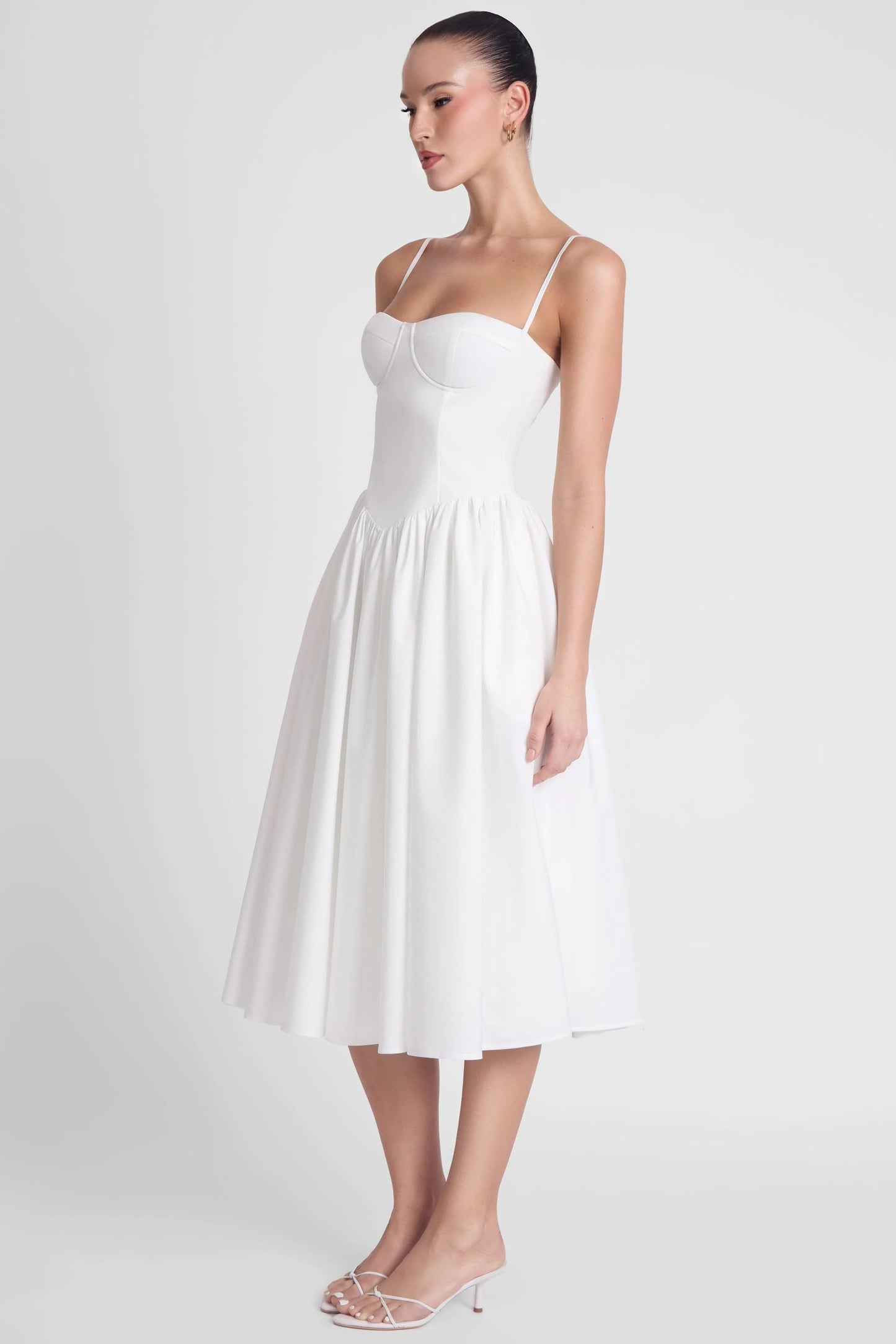 Bustier Midi Dress