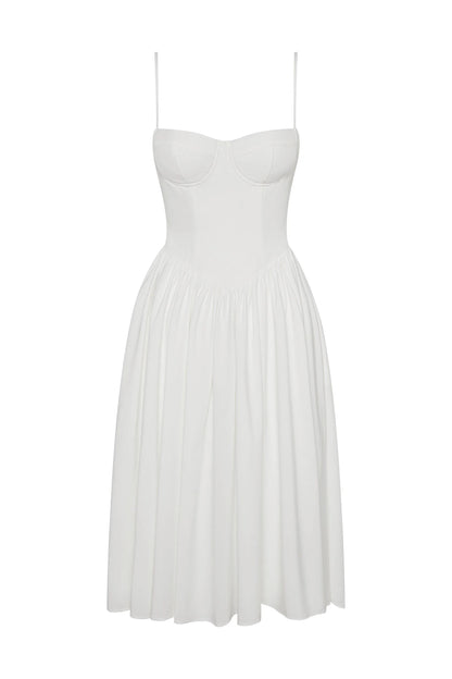 Bustier Midi Dress